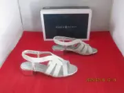 Karen Scott Nathena Strappy Dress Sandals $69 - US Size 7 1/2 - Silver - 1192