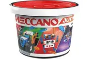 Meccano Junior 150-Piece Bucket STEAM Model Building Kit: Open-Ended Play for Kids Ages 5+ with Endless Creative Possibilities!