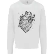Heart Diagram Kids Sweatshirt Jumper
