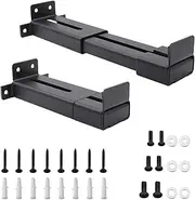 [Qzanyee Life] Speaker Mounts Universal Sound Bar Wall Mount Brackets for Samsung, for Bose, for JBL,for Polk Audio, for Panasonic,for LG,