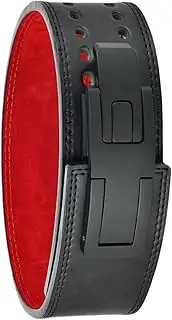 Weight Lifting Belt - Leather Weight Belt for Men | Portable Deadlift Belts | Waist Back Support Home Gym Accessories, Workout Equipment for Strength Training Bodybuilding Deadlifts Squat