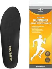 [WOODSAIR] Running Insoles Reduce Shock and Prevent Common Running Injuries Shock Absorption Inserts Performance Insoles (6.5-7 Women / 5.5-6 Men)
