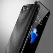 FOR APPLE IPHONE 7 STEALTH CARBON FIBRE TOUGH ARMOUR SHOCKPROOF PHONE COVER CASE