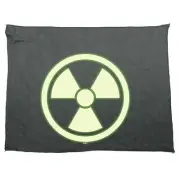 Radioactive White - Funny Novelty Sports Microfiber Towel Gift Gifts