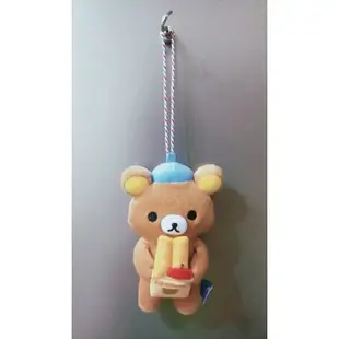 現貨 Rilakkuma  7-11聯名 浪漫法國篇  拉拉熊 吊飾 玩偶