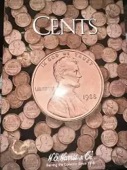 whitman Cent folder Holds 90 Coins