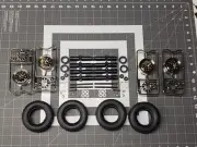 Tamiya Trailer Super Single Dual Axle Conversion Container Reefer 1/14 Semi