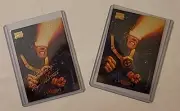 1994 Marvel Masterpieces Gold Foil Signature Series Cyclops w/ #25 Cyclops Card