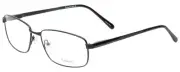 Calabria Enhance 4182 Rectangular Reading Glasses +1.50 Satin Black Men