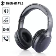 Wireless Bluetooth 5.0 Headphones Headset Over-Ear MIC Foldable Noise Canceling