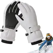 [Generic] Winter Gloves for Kids,Waterproof Warm Cycling Mittens | Kids Comfortable Snowboard Gloves Kids Snowboard Gloves for Boys, Girls, Kids