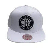 Brooklyn Nets New York NBA Core basic Mitchell & Ness Snapback white