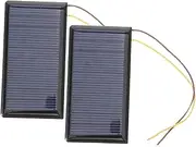 MERRYHAPY 2pcs Mini Solar Panel Module for DIY Electric Portable Solar Power Kit for Clean and Charging Devices