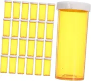 VALICLUD 25pcs Portable Medicine Storage Containers Stylish Pill Cases for Women Compact Vials with Tight Seal for Travel Daily Use and Outdoor Activities