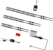 COMPUKAS Waterproof Light Bar Motor Accessories LED Light Neon Lights Light Strips