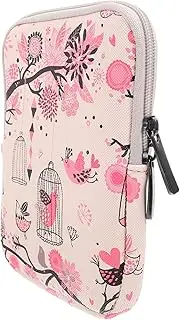HOMSFOU E-Books Reader Cover Protective Canvas Easy Access Scratchproof Durable Vintage Look