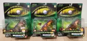 Trendmasters Baby Godzilla Baby X Hammer Foot Tail Thrasher Set 1998 Bandai Toho