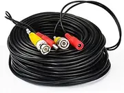 10m BNC Plug & Play Video Power Cable CCTV Security Camera Cord DVR Surveillance
