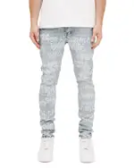 Purple Brand Skinny Fit Jeans in Light Indigo