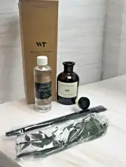 Flower Reed Diffuser Set Eucalyptus & Lavender Scent for Bathroom Accessories