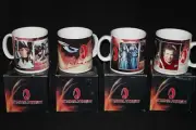 STAR TREK GENERATIONS APPLAUSE 4 MUG SET WITH BOX COFFEE TEA NOS 1994