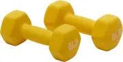 Neoprene Dumbbell Hand Weights (8 lbs)