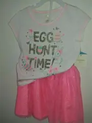 nwt CYNTHIA ROWLEY easter skirt top dress 7-8 girls