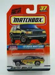 Matchbox Classic Decades '70 Boss Mustang 1998 New