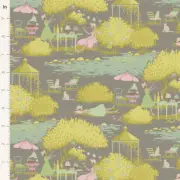 Patchwork Quilting Fabric Tilda Sunday Brunch Grey 50x55cm FQ