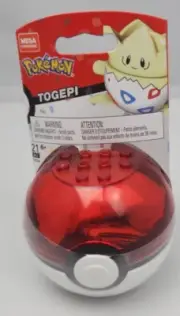 Mega Mattel Construx Bloks Pokemon Togepi 25th anniversary edition w/ pokeball