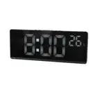 Desk Clock Large Screen Digital Clock with Clear LED Display Adjust Brightness