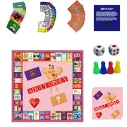 Couple Board Game Couple Opoly Board Game Date Night Ideas Intimacy Card Game