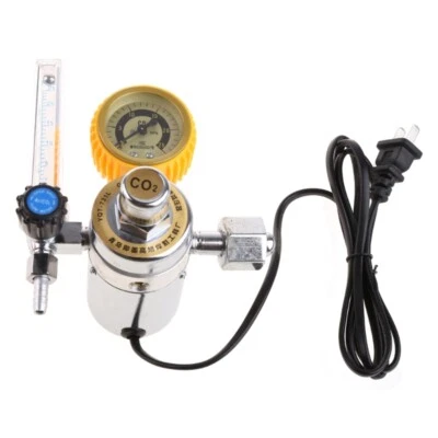 CO2- MigTig Flow Meter Regulator Pressure Gauge WelderParts Gas Reducer- Welding