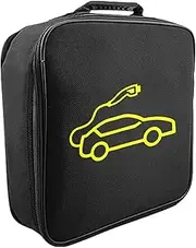 Jumper Cable Storage Bag, Jumper Cable Bag for Car Battery, Tools Bag for Jumper, Auto Tools Storage Organizer for Electric Vehicles, Large Capacity Storage Bag for Charging Cables Cords and Hoses