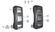 BMW Motorrad Additional Switch Right R1200RT R1250RT 61318405170