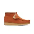 Clarks Boots Wallabee Men Dark Tan 26172250 Lace Up
