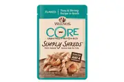 Wellness Core Simply Shreds Cat Food Topper Tuna & Shrimp 12 x 50g