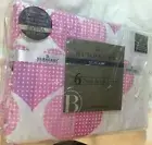 Burberry Boutique White/Pink Polyester/Cotton 6 Piece Bed Set - Single Bed