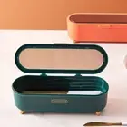 Fork Tray Cosmetic Make-up Brush Holder Tableware Organizer Cutlery Storage Box