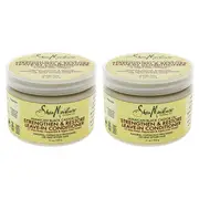 Shea Moisture Jamaican Black Castor Oil Strengthen & Grow Leave-In Conditioner - Pack of 2 by Shea Moisture for Unisex - 11 oz Conditioner