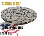 C2050HHP Heavy Duty Hollow Pin Conveyor Roller Chain 10 Feet + Connecting Link