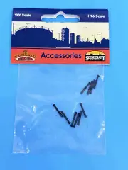 BACHMANN 'OO' GAUGE 44-530 CAST IRON BOLLARDS (x10) NEW !