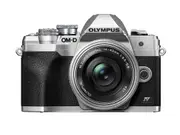 Olympus OM-D E-M10 Mark IV Silver Body w/14-42mm EZ Lens Compact System Camera