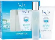 Inis Travel Duo Gift Set 15ml Cologne, 50ml Body Lotion