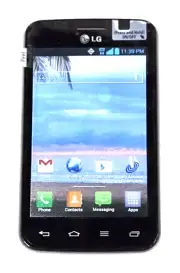 LG Optimus Dynamic 2 LGL39C - Black ( TracFone ) CDMA Smartphone