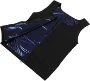 [GAROZATION] Men's Workout Vest Running Vest for Men Zipper Male Training Outfit Gym Top