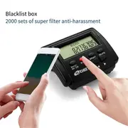 Call Blocker 2000 Group High Capacity Call Blocker with LCD Display Anti-Nuisance Incoming Call Pho As Shown