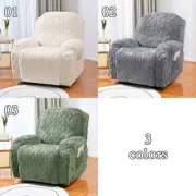 Thicken Plush Stretch Recliner Chair Covers 1 2 3 Seater Recliner Sofa Slipcover