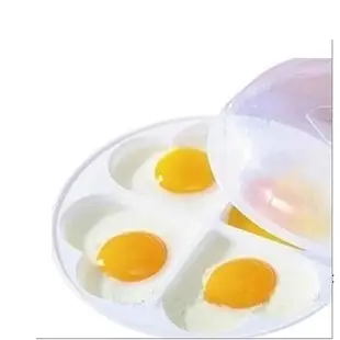 創意韓版4格盤心形微波爐蒸蛋模型盤愛心煎蛋器荷包蛋模具