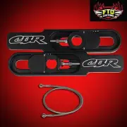 2007 Honda CBR600RR Swingarm extensions and 36" Brake Line